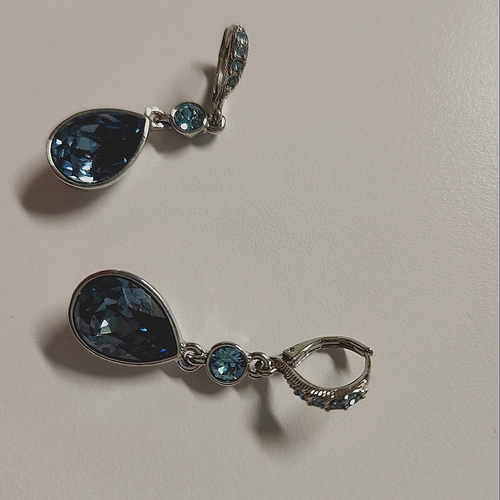 Givenchy Saphire Blue Earrings